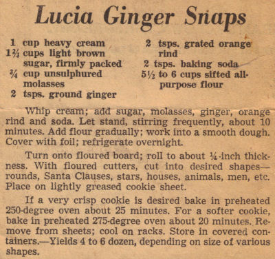 What are some recipes for ginger snap cookies?