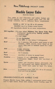 Page 34 - Marble Layer Cake Recipe - Click To View Larger