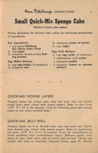 Page 5 - Small Quick-Mix Sponge Cake - Click To View Large