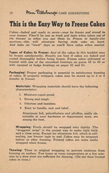 Page 58 - This Is The Easy Way To Freeze Cakes - Click To View Larger