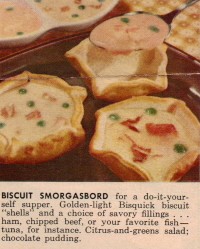 Biscuit Smorgasbord - Betty Crocker 1959