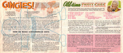 Series No. 3 - Vintage Betty Crocker Recipe Sheet - Click To View Larger