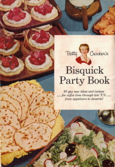 Back Cover - Betty Crocker's Bisquick Party Book - Click To View Larger