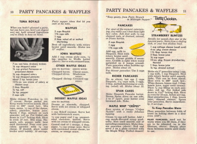 Pages 10 & 11 - Party Pancakes & Waffles - Click To View Larger