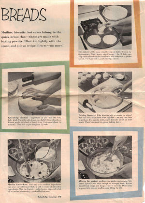 Bread Hints Vintage Magazine Article - Click To View Large