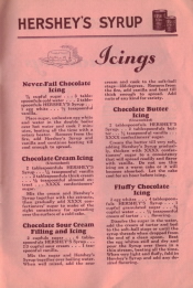 55 Recipes For Hershey's Syrup - Icings - Click To View Larger