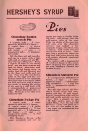 55 Recipes For Hershey's Syrup - Pies - Click To View Larger
