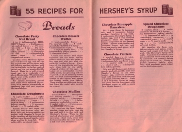 55 Recipes For Hershey's Syrup - Breads - Click To View Larger