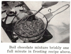 Boil Chocolate Briskly