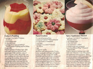 Bright, Beautiful Desserts Made Easy - Jell-0 Recipes - Click To View Larger