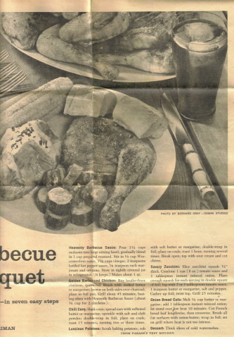 Vintage Barbecue Recipes