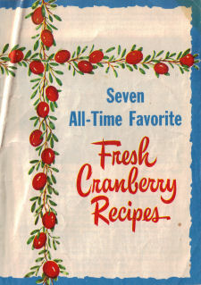 Seven All-Time Favorite Fresh Cranberry Recipes - Pamphlet Cover