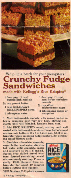 Crunchy Fudge Sandwiches Clipping