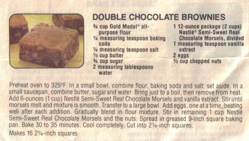 Double Chocolate Brownies Recipe