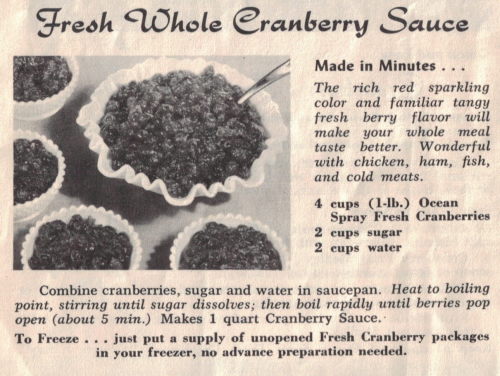 Fresh Whole Cranberry Sauce Recipe