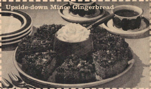 Upside-Down Mince Gingerbread