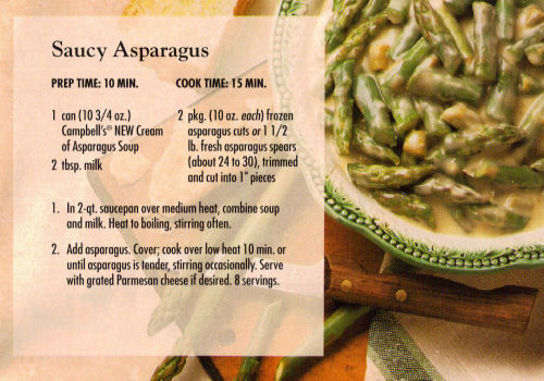 Saucy Asparagus Recipe