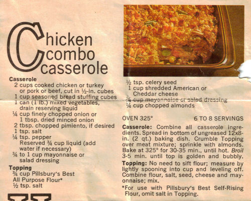 Chicken Combo Casserole Recipe