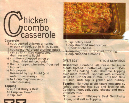 Chicken Combo Casserole Recipe « RecipeCurio.com