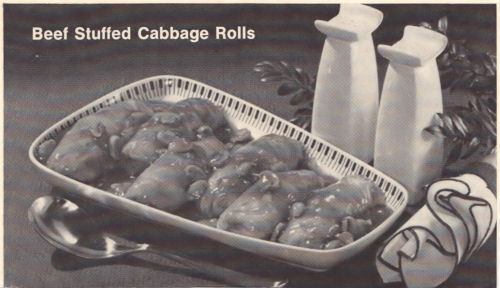 Vintage Recipe For Beef Stuffed Cabbage Rolls