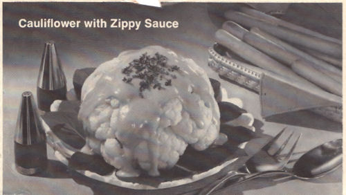 Cauliflower With Zippy Sauce