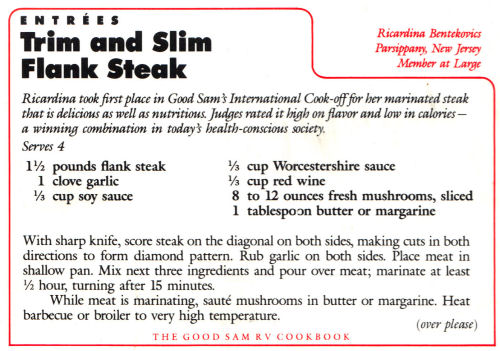 Trim And Slim Flank Steak Recipe