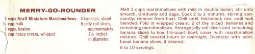 Merry-Go-Rounder Recipe Clipping