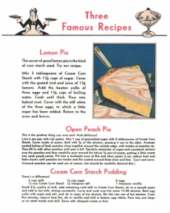 Cream Corn Starch Pamphlet Back - Click To View Larger