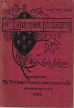 The Enterprising Housekeeper - 1898 Issue - Click To View Larger