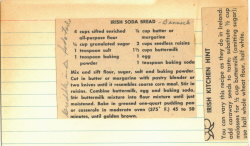 Irish Soda Bread Clipping - Click To View Larger Image