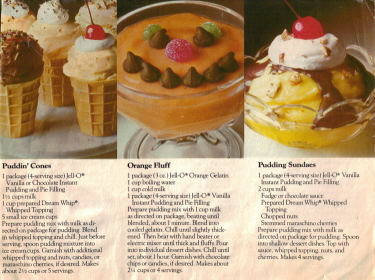 Jello Kid's Stuff Dessert Recipes - Click To View Large