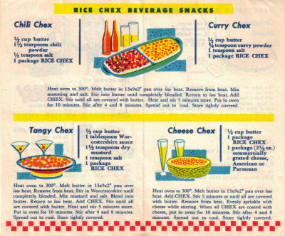 Vintage Chex Recipes - Click To View Larger
