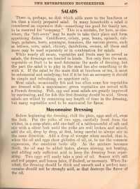 Salad Tips & Recipes - The Enterprising Housekeeper - Click To View Larger