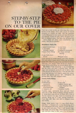 Strawberry Satin Pie Recipe - Click To View Larger