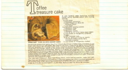 Toffee Treasure Cake - RecipeCurio.com