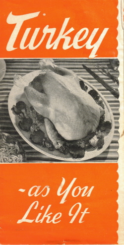 Turkey As You Like It Pamphlet