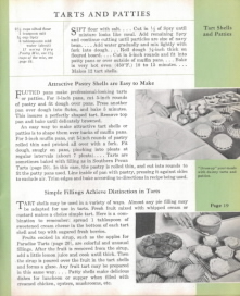 Tarts & Patties - Spry: What Shall I Cook Today - Click To View Larger