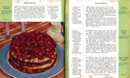 Desserts - Spry: What Shall I Cook Today - Click To View Larger